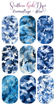 Camouflage - Blue